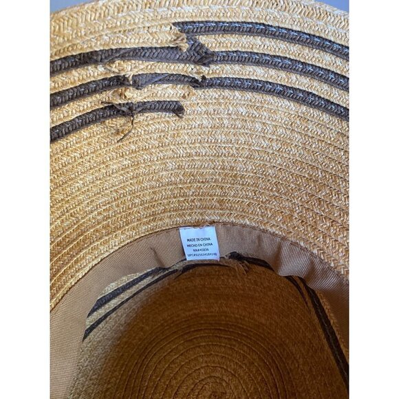 Tan Brown Floppy Sun Hat  Wide Brim One Size - Picture 6 of 7